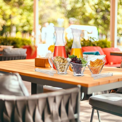 Didaey 16 Pcs Mimosa Bar Supplies Including 4 Pcs 47 oz Plastic Carafe with Lid 6 Disposable Angled Salad Bowls 6 Plastic ...