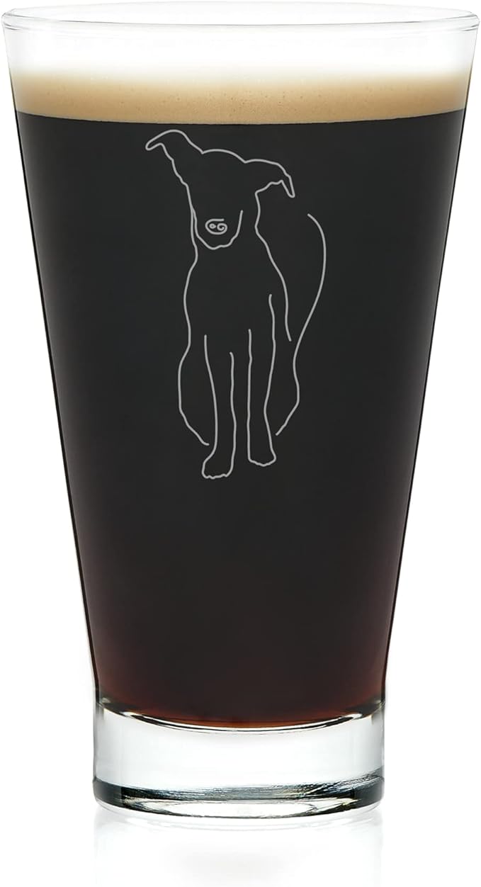 Libbey Modern Pets Arlo Tumbler Drinking Glasses, 14 ounce, Set of 4