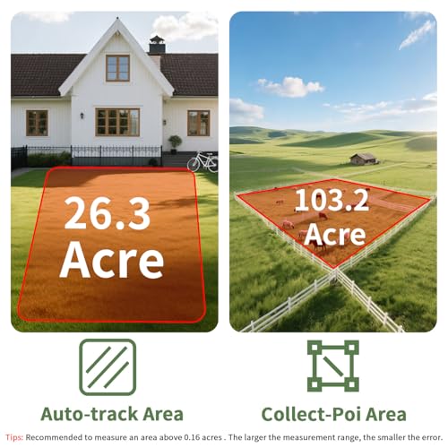 ZL190PLUS Land Surveying Equipment, Handheld GPS for Surveying with 3.2 Inch Color Screen, Multi-GNSS Support, 7 Measuring...