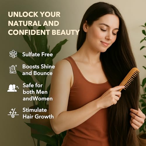Hair Growth Shampoo and Conditioner | Paraben & Sulfate Free with Ayurvedic Herbs | Hair Loss Treatments for Women and Men | Volumizing Shampoo and Conditioner, Pack of 2, 100ml Each