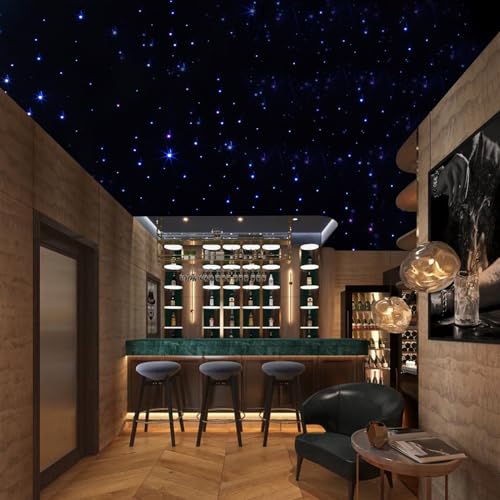 20 * 10ft LED Stage Backdrop Star Light Curtain Backdrops Led Stage Star Backdrop with Voice Activated DMX 521 Control Sta...