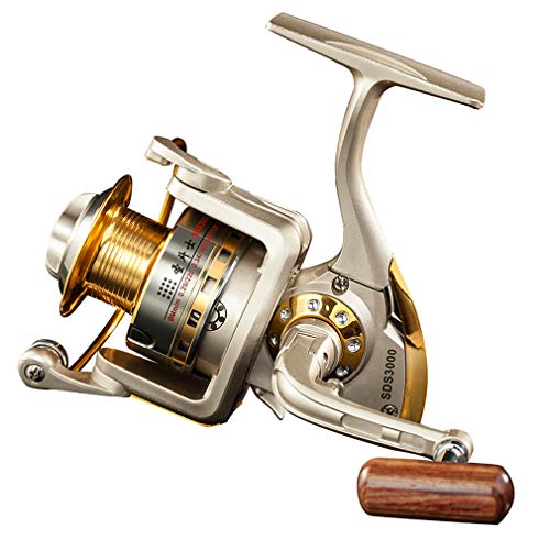 Diwa Spinning Fishing Reels for Saltwater Freshwater 1000 2000 3000 4000 5000 6000 Series Fishing Spool Left/Right Interch...