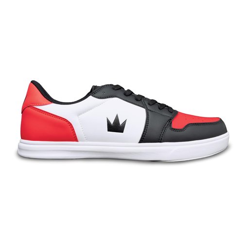 Brunswick Fanatic Mens Bowling Shoes (Black/Red, US Footwear Size System, Adult, Men, Numeric, Medium, 9.5)
