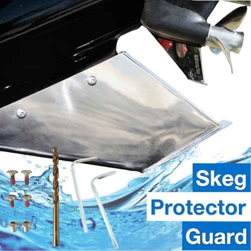 1905 Skeg Protector Guard for Mercury Mariner 75-300 HP 2 & 4 Stroke 1999-Present Stainless Steel Wear Tab 27211