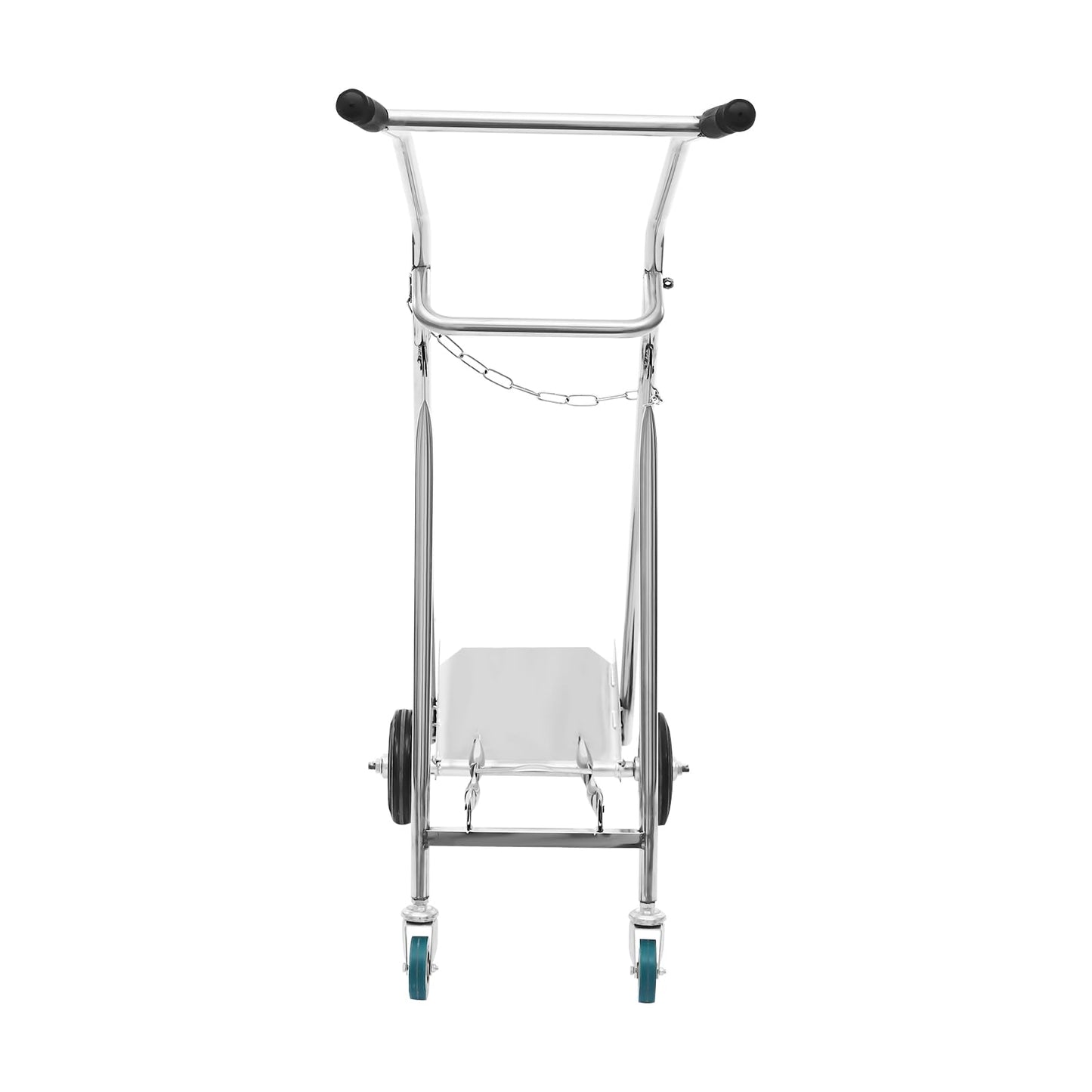 LyeXD Oxygen Tank Cart Dolly with Handles, Stainless Steel Gas Cylinder Cart Trolley Truck with Wheels, Multi Function Handcart for Hospitals, Clinics