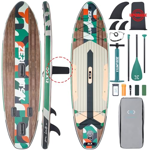 2 PCS Paddle Board - 10.5 FT Inflatable Stand Up Paddle Board with Accessories & 11.5 FT Inflatable Stand Up Paddle Board ...