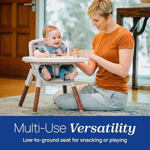 Chicco Zest LE 4-in-1 Folding High Chair, Feeding Chair, Toddler Chair and Youth Stool, Multi-Use Easy Clean High Chair | ...