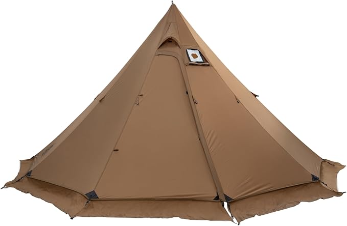 OneTigris Northgaze 2.0 Hot Tent with Stove Jack - 2-Person Ultralight Tent, 4.8lbs with 2 Doors, Waterproof & Wind-Resist...