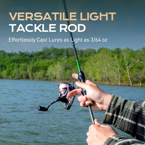 Fishing Combo-M1 500 Series Spinning Reel and M1 Trout Spinning Rod 7' 2-Piece Rod