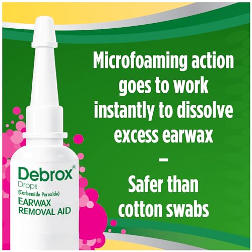 Debrox Ear Wax Removal Kit, Bulb Syringe & 0.5 Fl Oz Ear Wax Removal Drops with Carbamide Peroxide - Remove Earwax Which C...