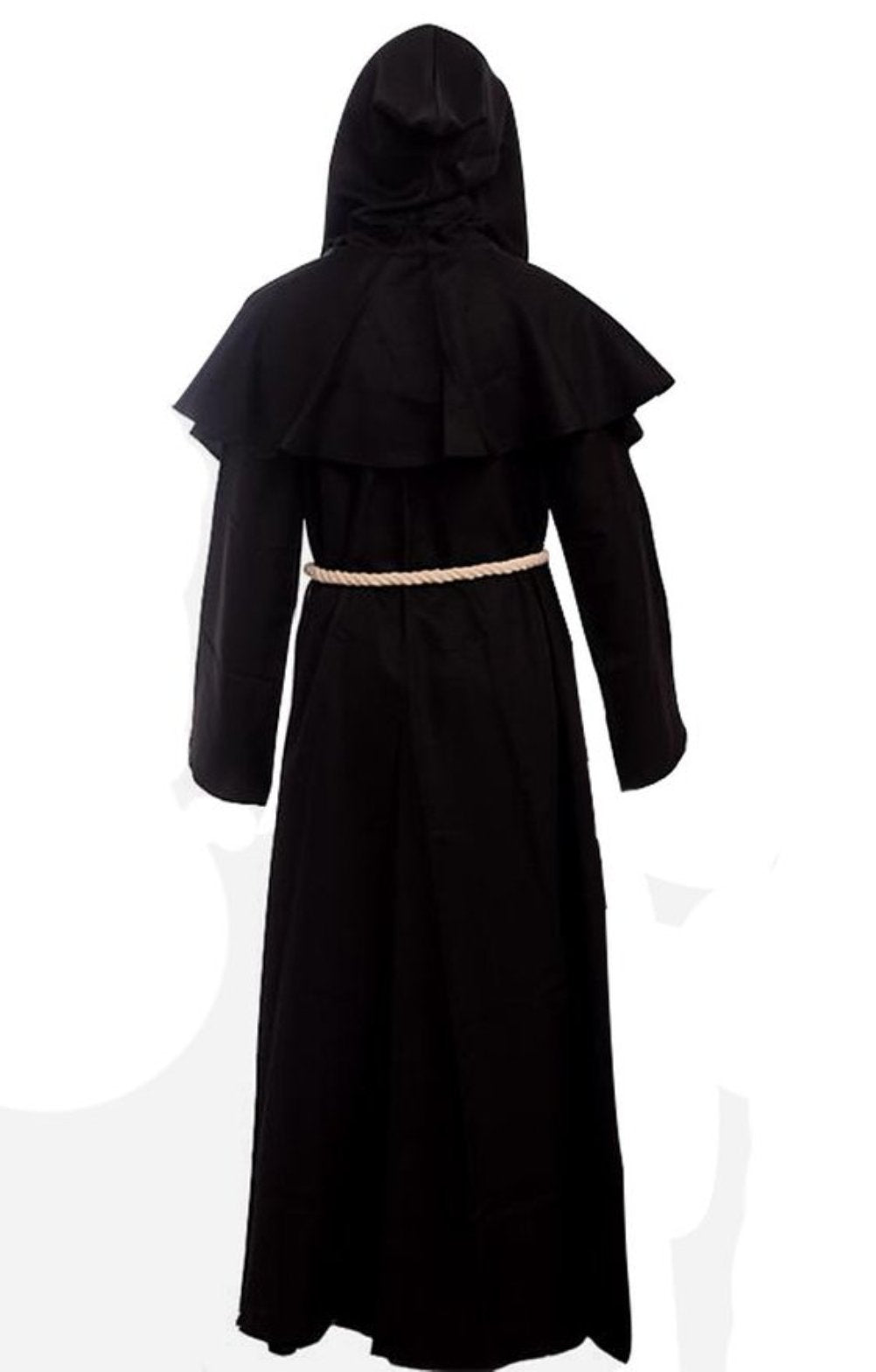 GOLDSTITCH Friar Medieval Hooded Monk Renaissance Priest Robe Costume Cosplay