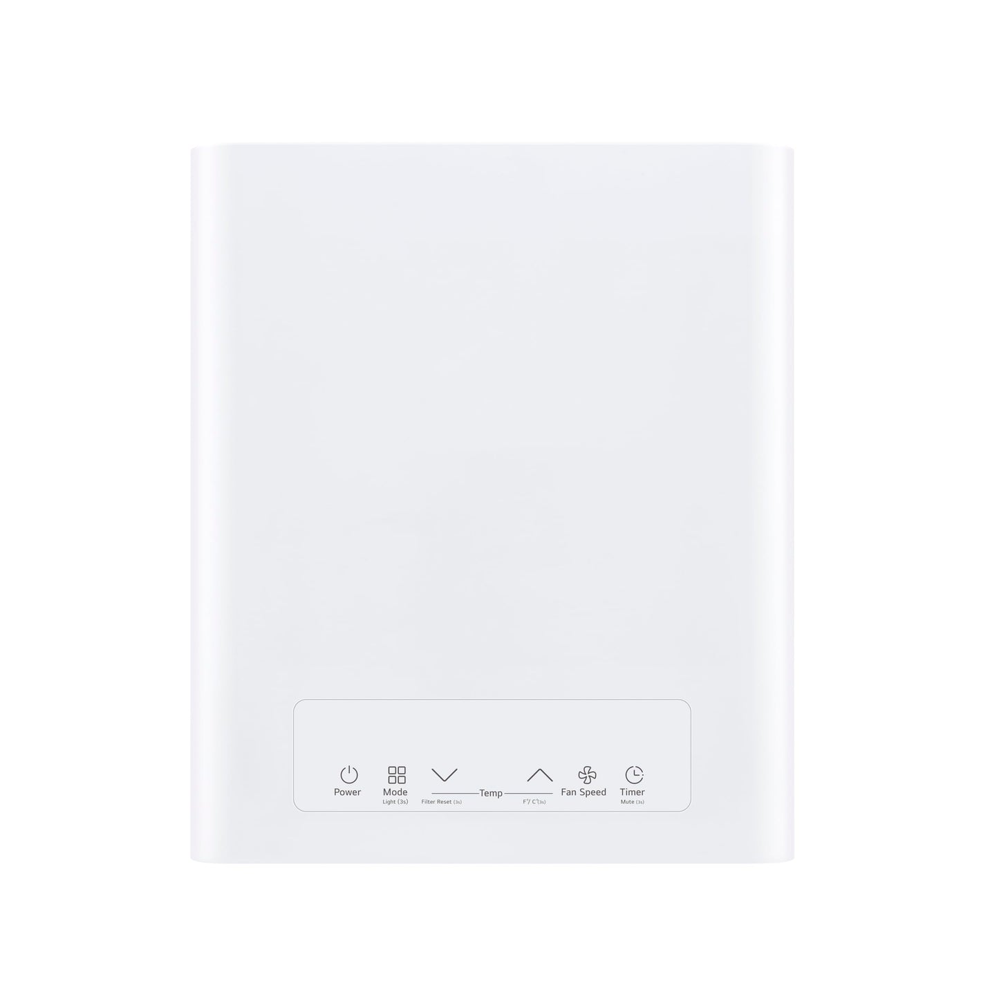 LG 8000 BTU (DOE) / (11000 ASHRAE) Portable Air Conditioner Cools 350 Sqft Easy Install, Remote Control, LCD Display, Washable Filter Eco-friendly AC Unit, White LP0825WFR