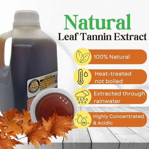 SCOTTY'S Bugs Natural Leaf Tannin Extract for Blackwater Aquariums, Betta Fish Water Conditioner, Tannins for Aquarium, 32...