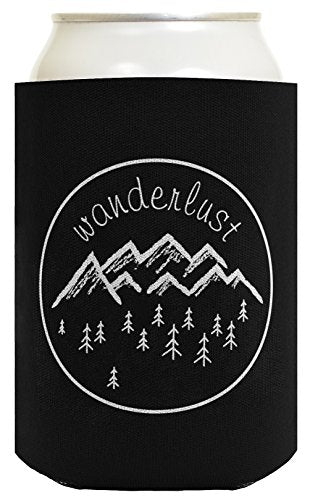 Camping Gifts Outdoorsman Wanderlust Adventurer Bundle Hiking Gifts Geocache Gifts 6 Pack Can Coolie Drink Coolers Coolies...