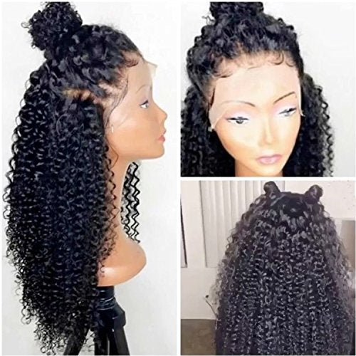 13x6 Lace Frontal Wigs for Black Women Pre Plucked Lace Wig Glueless Brazilian Remy Human Hair Wigs with Baby Hair (12 inch, 150% Density Lace Front Wig)