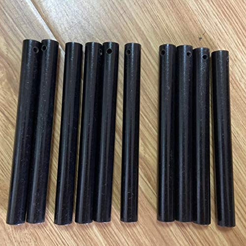10 PCS Fire Starter Rod Magnesium Rod - Ferrocerium Flint Premium Lighter 8x0.8cm - Glow in The Dark Survival Tool Kit for...