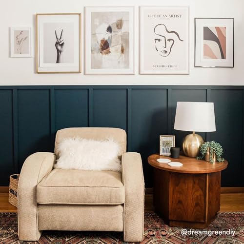 BACKDROP | Premium Interior Paint | Standard Semi Matte, Low Sheen Finish | Self-Priming, Low VOC, Green Wise Certified | ...
