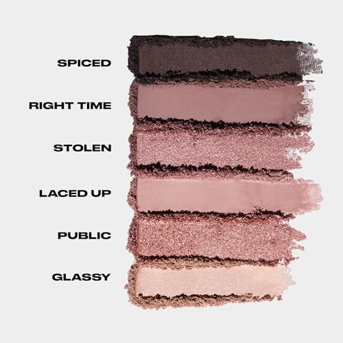 URBAN DECAY Naked 3 Mini Eyeshadow Palette - 6 Soft Pink Shadows, Multi-Use Matte & Shimmer Finishes, Ultra-Blendable Ever...