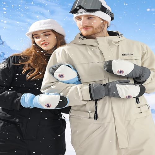 Winter Waterproof Ski Snow Warm Gloves for Men Women Windproof Cold Weather for Cycling Sports Outdoor Daily Work