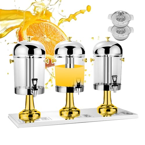 OREKPOT Commercial Beverage Dispenser with Tap | Chillers & Water Fountains | Stainless Steel Cold Drink Machine for Cafe ...