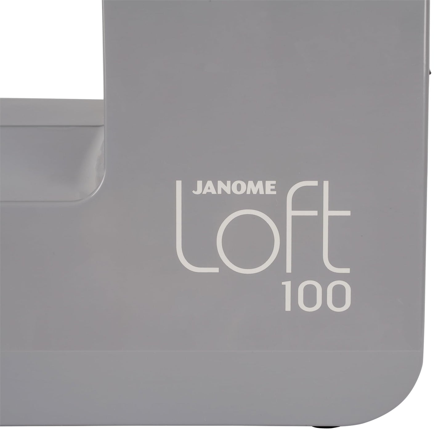 Janome Loft 100 Computerized Sewing Machine with 100 Stitches and Built-In Needle Threader