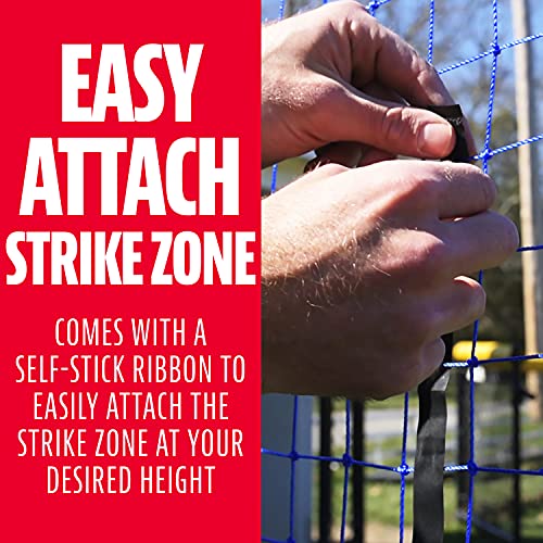 Franklin Sports Baseball Rebounder Net - Baseball Pitchback Net + Throwing Trainer - All Angle Bounce Back Return - Multi-Position Fielding + Throwing Aid