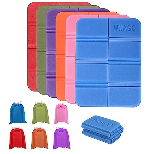 PATIKIL Foldable Cushion Seat Camping Sitting Pad Small Waterproof XPE Foam Outdoor Sitting Mats for Picnic Hiking Stadium...