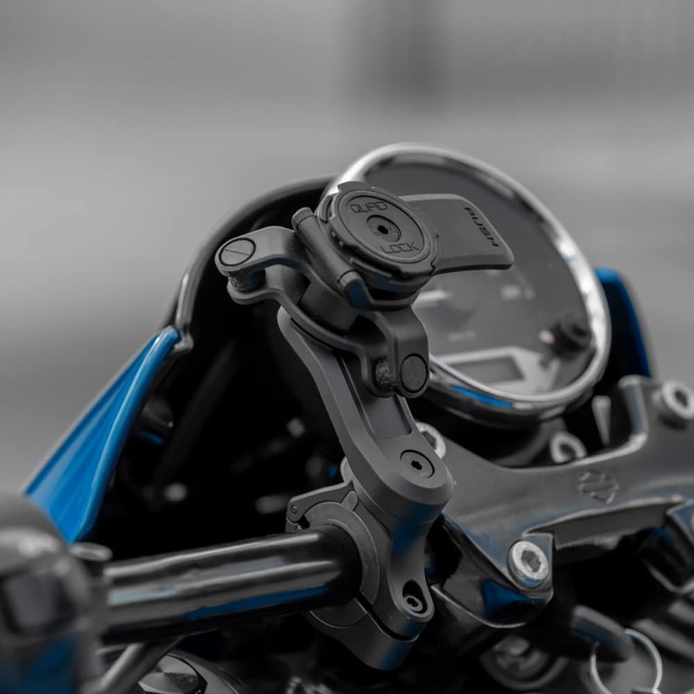Quad Lock Motorcycle Handlebar Mount Pro For Iphone, Samsung Galaxy And Pixel Smartphone