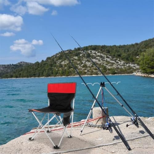 HVVRNEWF Camping Chairs Ultralight Outdoor Folding Camping Chair Picnic Travel Leisure Backpack Foldable Beach Fishing Por...