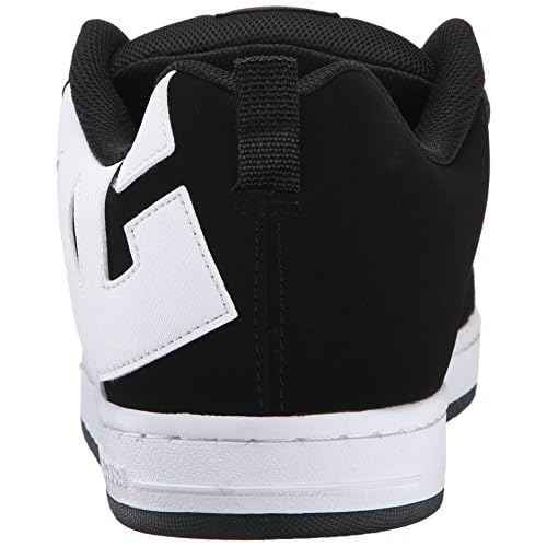 DC Men's Court Graffik Shoe, Black, 14 D D US