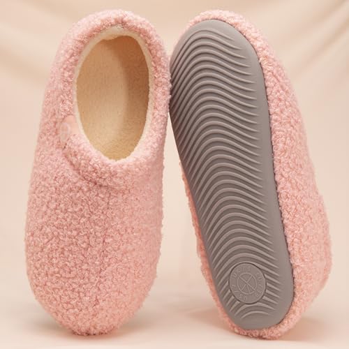 Women's House Slippers Memory Foam Home Shoes for Indoor and Outdoor