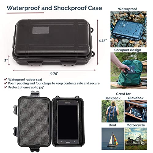 JINAGER Survival Gear Kits Outdoor Survival Gear Tool for Trip,with Fire Starter, Whistle, Wood Cutter, Tactical Pen for C...
