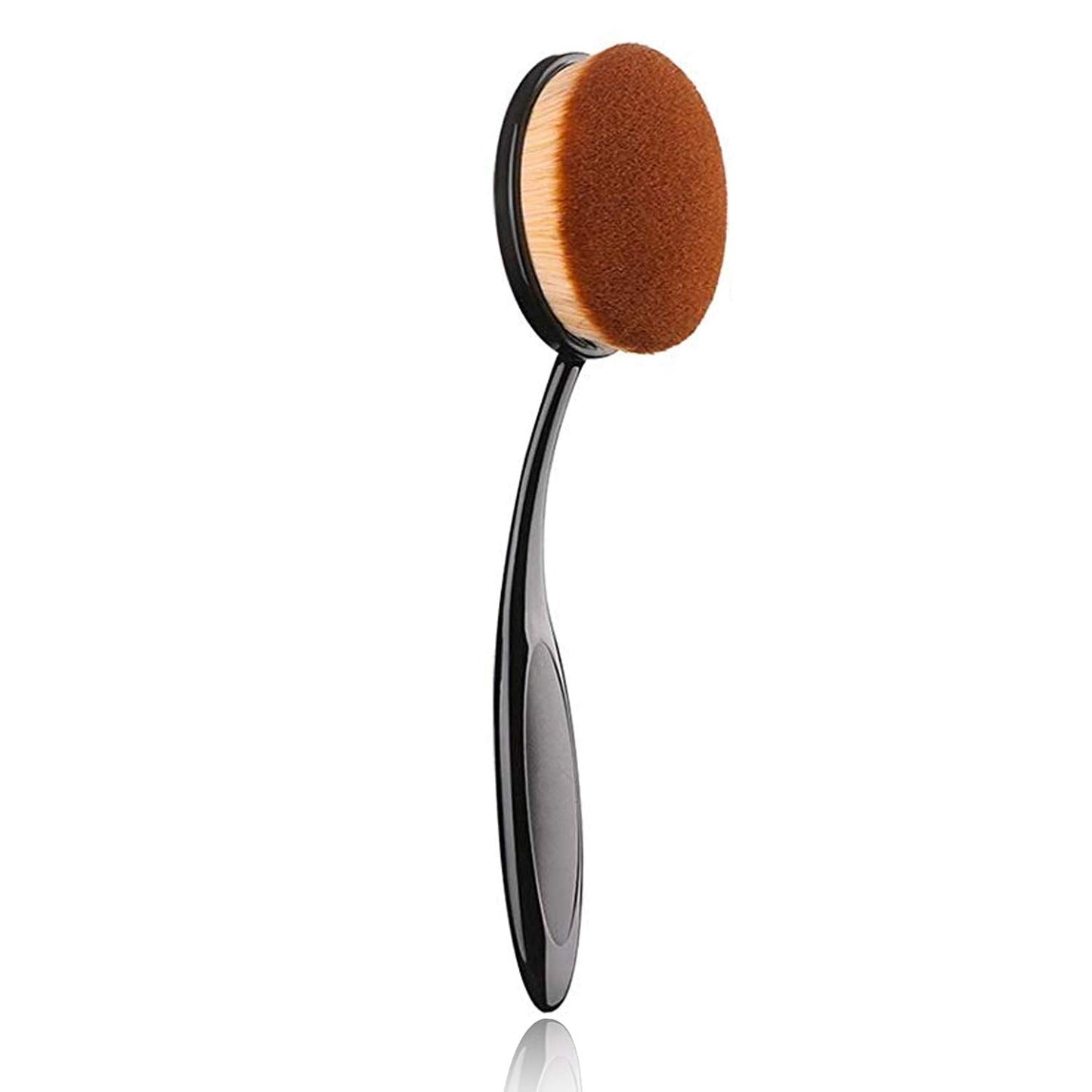 JOSALINAS Oval 1# Makeup Brush Upgraded Fast Flawless Application Toothbrush Foundation Concealer Blusher Liquid Cream Powder Co