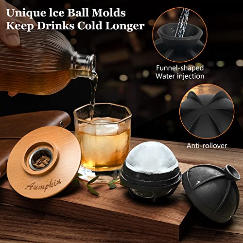 Cocktail Smoker Kit with Torch – 6 Flavors Wood Chips – Bourbon, Whiskey Smoker Infuser Kit, Old Fashioned Drink Smoker Ki...