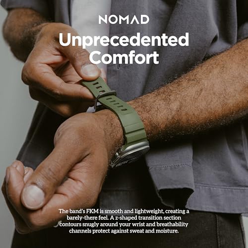 NOMAD Apple Watch Sport Band Rocky Point Apple Watch Band with Titanium Hardware
