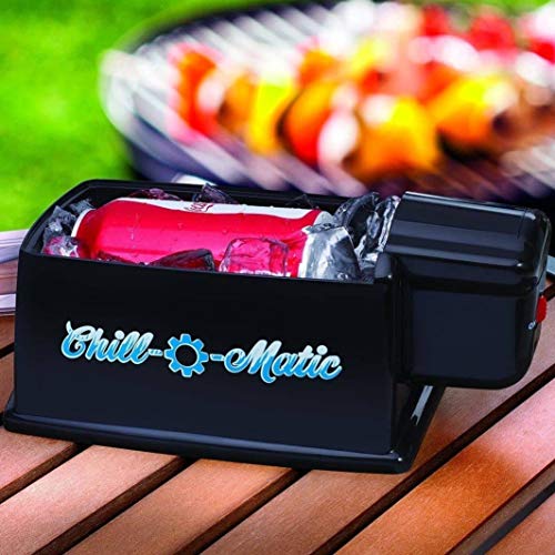 Chill-O-Matic Instant Beverage Cooler, Chill Drinks in 60 Seconds with this Portable Cooling Device - Perfect for Outdoor ...