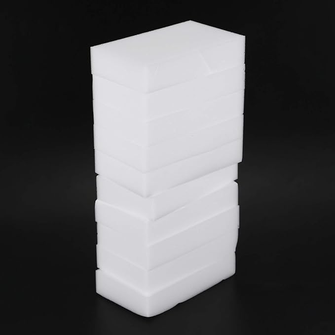 100x60x20mm 10pcs Magic Sponge Eraser Melamine Cleaner-White