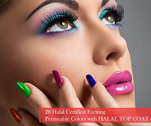Karma Naturals Certified Halal Nail Polish - Breathable & Water Permeable, Wudu Friendly (Almas)
