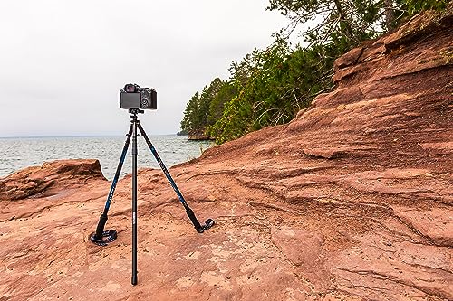 Ultralight 2.3oz/67g Trekking Pole Tripod Adapter Only - The Stool ULTripod Aluminum - Turn Trekking Poles or Branches int...
