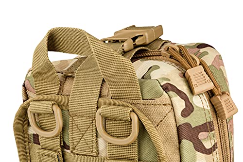 Scherber Premium IFAK Kit Trauma Pack Fully Stocked MOLLE Pouch w/CAT Tourniquet, HyFin Vent Chest Seal, & Israeli Bandage...