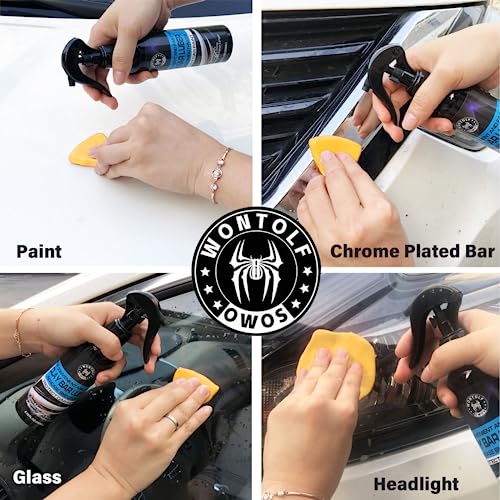 Wontolf Heavy Duty Car Clay Bar Auto Detailing Clay Luber Synthetic Lubricant Kit - Ceramic Coating Spray Ceramic Coating ...