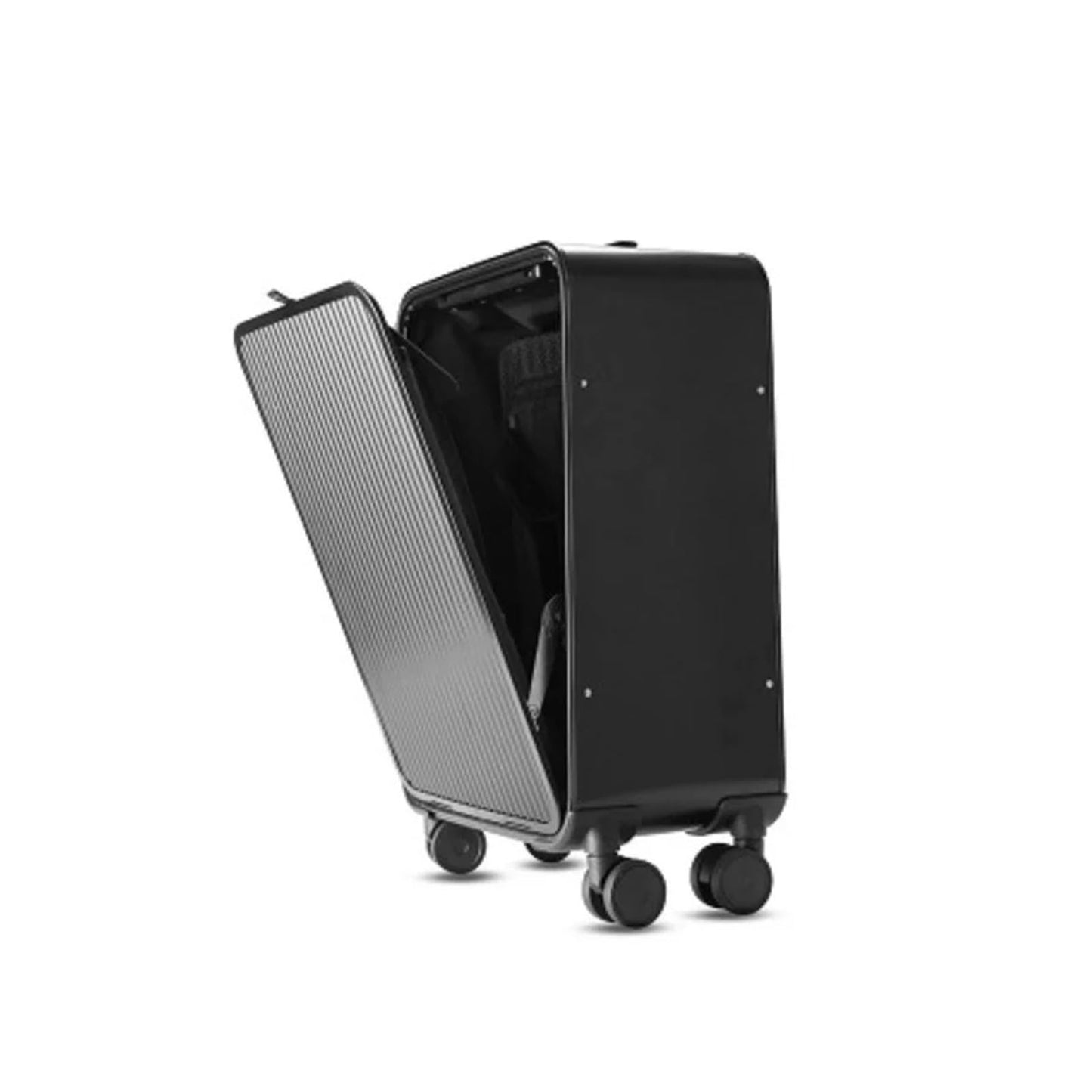 MUdson Trunk Durability Aluminium 20" 24" Inch Board Plane Suitcase Business Trolley Luggage Bag On Wheel Durable (Color : Silver, Size : 20")
