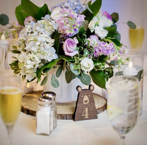 Set of (10) Medium 9-11" Wood Slices for Centerpieces! Wedding and Baby Shower centerpieces (Set of 10 Medium (9-11"))