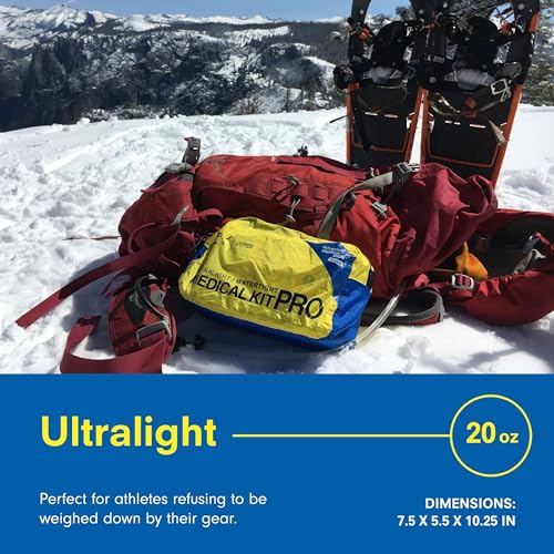 Adventure Medical Kits Ultralight & Watertight Medical Kit Pro - Emergency First Aid Kit with Laerdal CPR Mask, Irrigation...