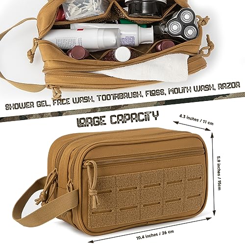QT&QY 45L Tactical backpack Tactical Toiletry Bag