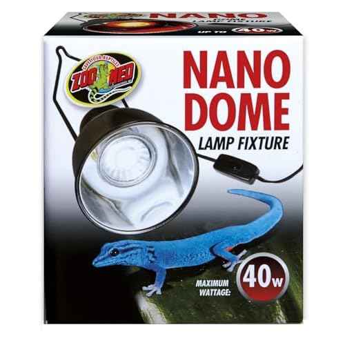 Zoo Med Nano Dome Single Lamp Fixture, 40 Watt