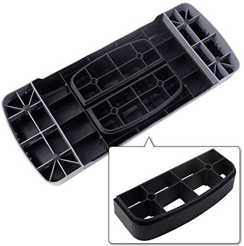 HaoKang Height-Adjustable 4''-6'' Step Aerobics Platform Fitness Equipment Stepper Trainer Exercise Step Platform with 2 Riser