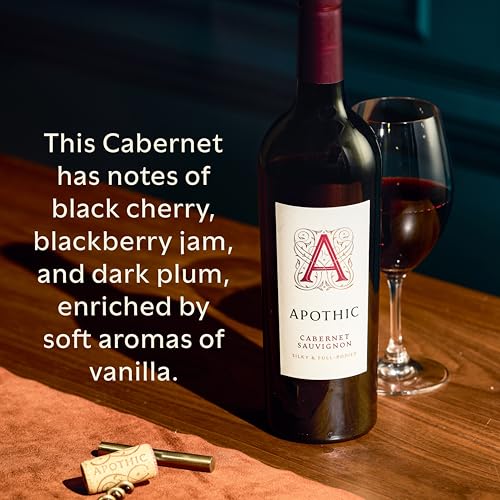 Apothic Cabernet Sauvignon, Red Wine, 750 mL Bottle