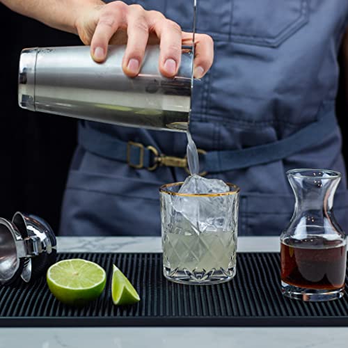 The Art of Craft Professional Cocktail Shaker Set Bartending Kit: Weighted Boston Shaker Tins, Hawthorne Strainer and Japa...