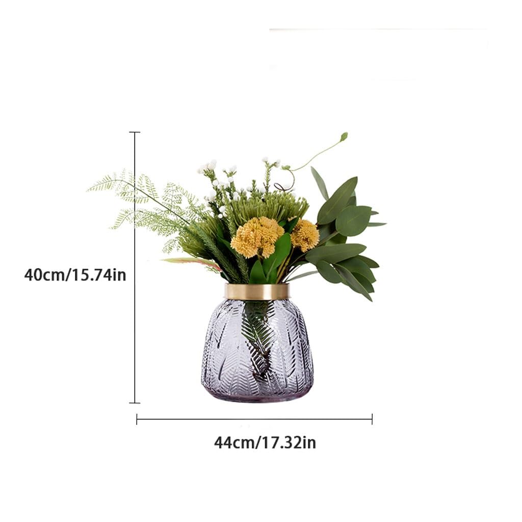 Simulation Floral Set Decoration Modern Light Luxury Hotel Negotiation Table Office Dining TV Cabinet Interior Fake Plants(A)